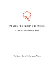 The social reintegration of ex-prisoners in Council of Europe Member ...